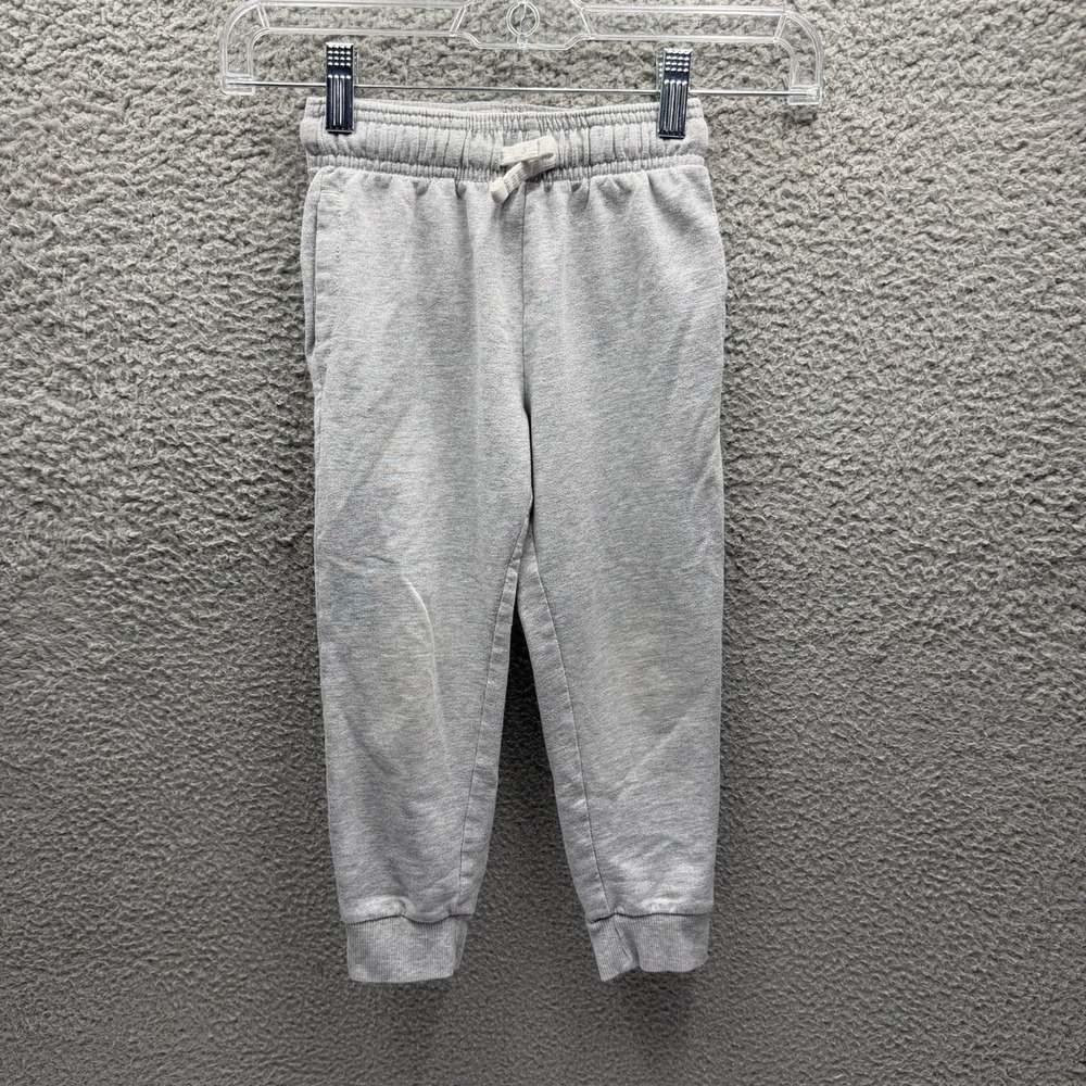 Carter's Sweatpants Toddler Boy's Size 4T Grey Jogger Sweatpants Toddler Size 4T